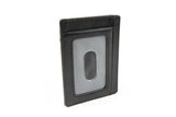 Ultra-Thin Non Folding 5-Slot Leather RFID Wallet