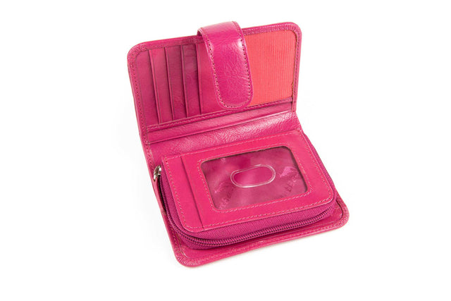 WalletBe Billfold Accordion RFID Leather Wallet