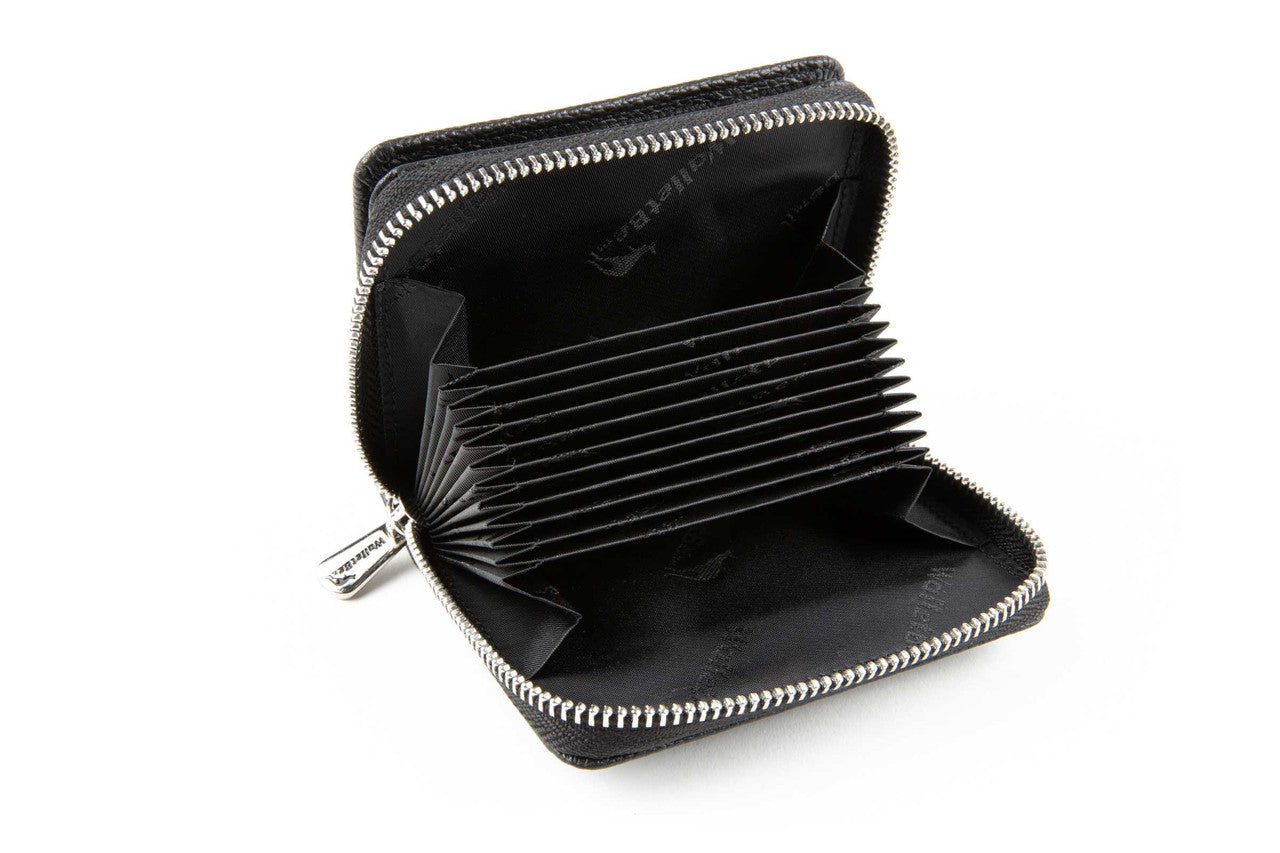 Mini Billfold Accordion RFID Wallet with Wristlet – WalletBe