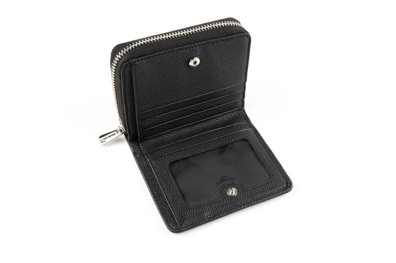 Mini Billfold Accordion RFID Wallet with Wristlet – WalletBe